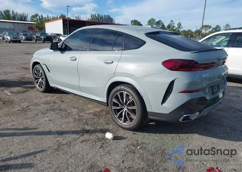 2024 BMW X6 xDrive40I из США, поврежденный, VIN 5UX33EX07R9U86403